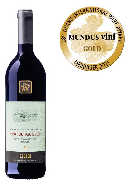 Königschaffhauser Steingrüble Spätburgunder Dt. QW "Barrique"  (trocken)*JB*