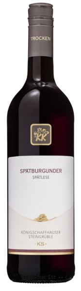 Königschaffhauser Steingrüble Spätburgunder Spätlese (trocken) *KS*